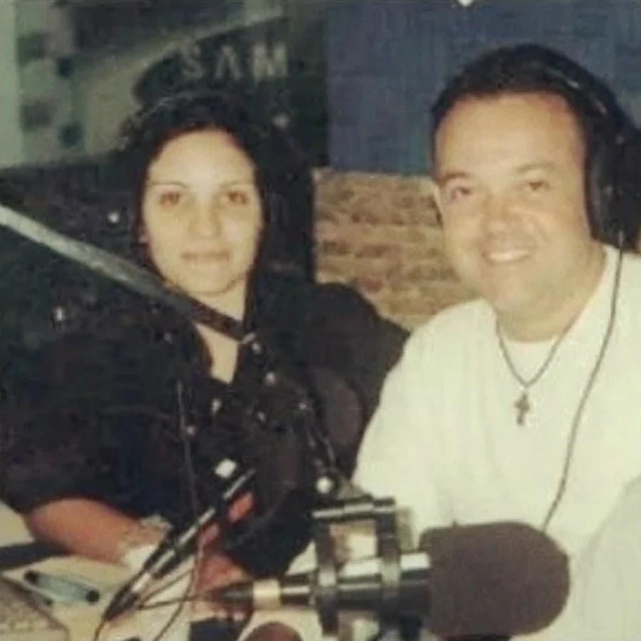 Mayra Moreno Irazábal en su etapa de producción radial en Venezuela